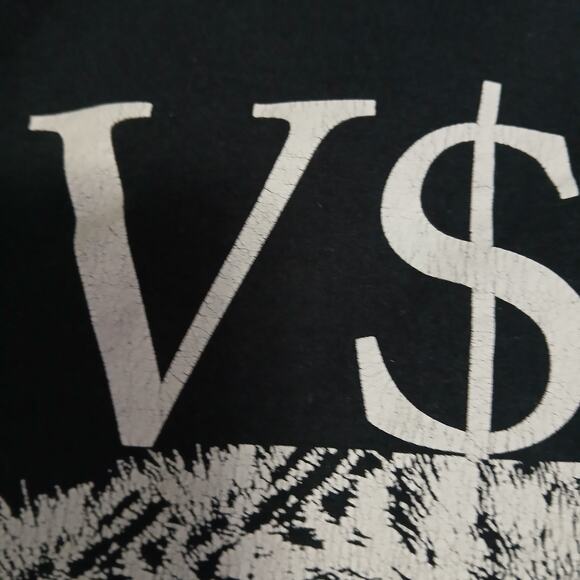 ASAP VSVP Worldwide Crewneck Sweatshirt Black Size S Leopard Graphic Pullover - Picture 5 of 10